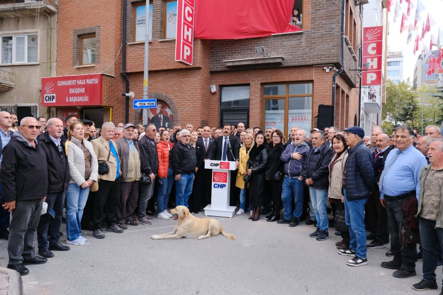 CHP Eskişehir İl Başkanı Talat Yalaz: “Halkın seçme ve seçilme hakkı ayaklar altına alınıyor”