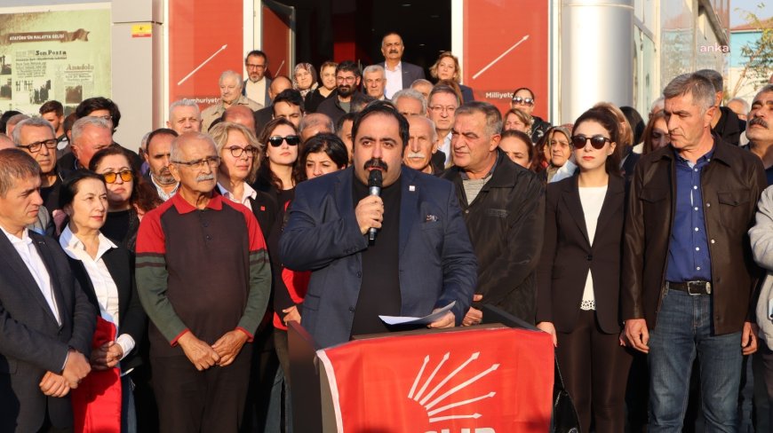 CHP Malatya İl Başkanı Barış Yıldız: "Esenyurt Belediye Başkanımızın tutuklanması halkın iradesini yok saymaktır"
