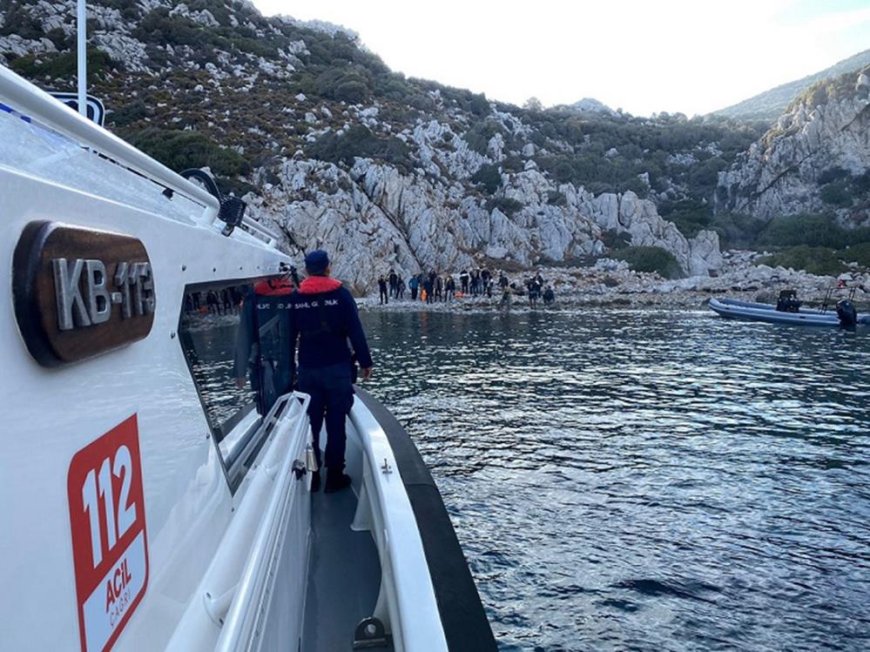 Marmaris'te 20 düzensiz göçmen yakalandı