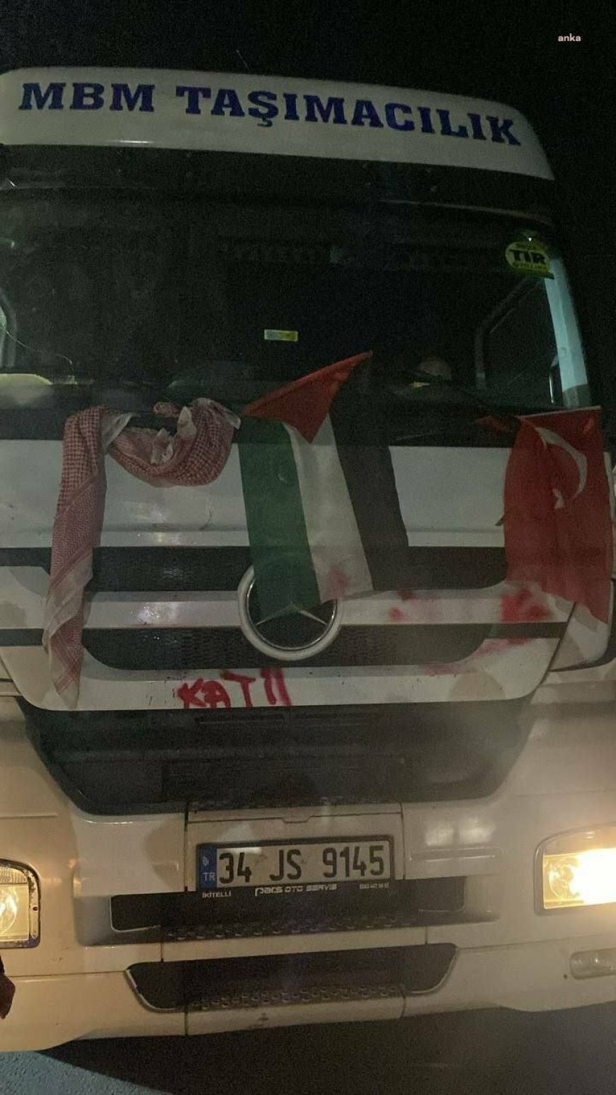 Ambarlı’da İsrail protestosu: Havaya ateş açıldı
