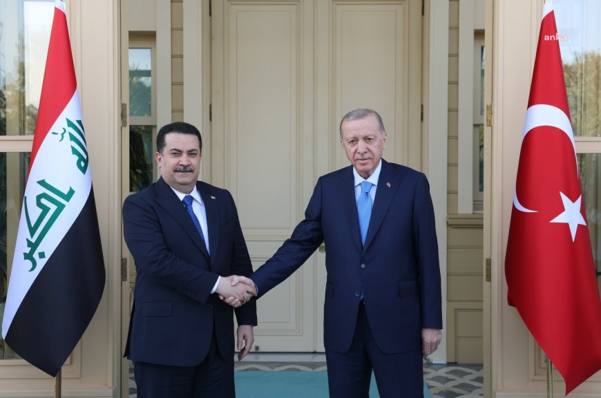 Cumhurbaşkanı Erdoğan, Irak Başbakanı es-Sudani’yi kabul etti