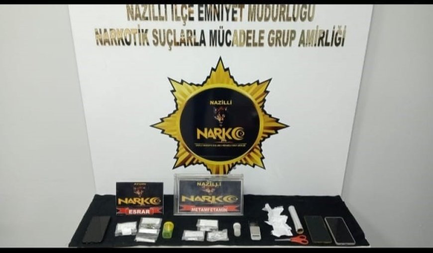 Nazilli ve Yenipazar’da uyuşturucu operasyonu