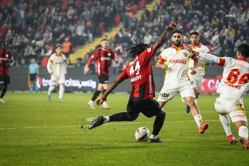 Gaziantepspor, Göztepe'yi 2-1 mağlup etti