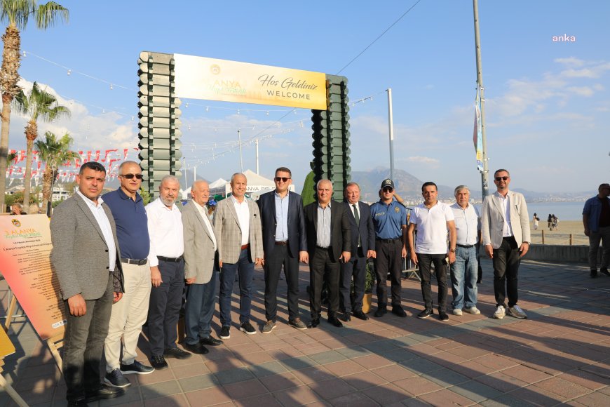 3. Alanya Tropikal Meyve Festivali renkli görüntülerle başladı