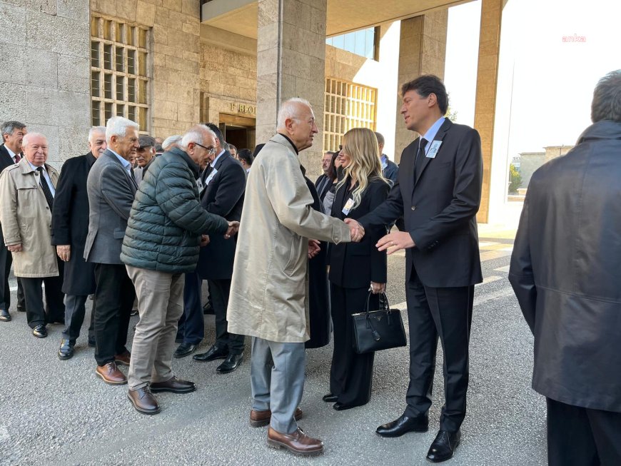 Eski CHP İstanbul Milletvekili Çengel için TBMM'de cenaze töreni düzenlendi