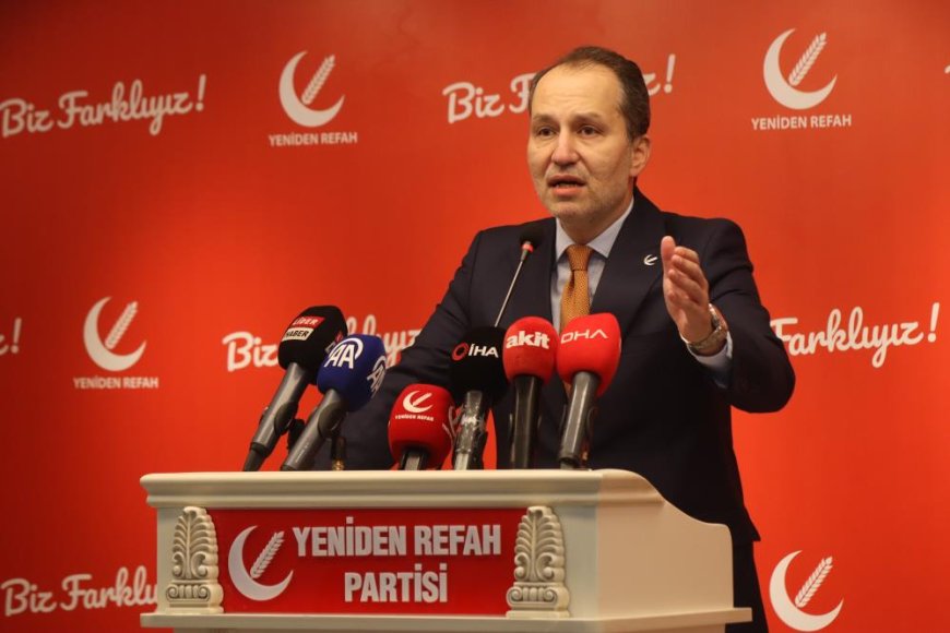 Yeniden Refah lideri Erbakan'dan 'kayyum' açıklaması