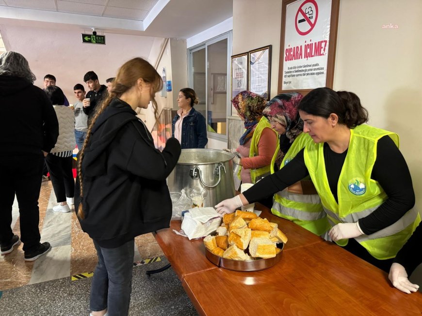 Akseki Belediyesi'nden öğrencilere ücretsiz çorba ikramı
