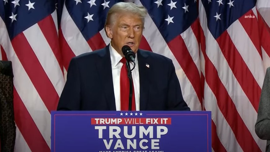 ABD başkanlık seçimleri... Trump'ın zafer konuşması: “ABD’nin 47’inci Başkanıyım. Bu muazzam zafer bizim ‘Amerika’yı yeniden büyük yapmamızı’ sağlayacak''