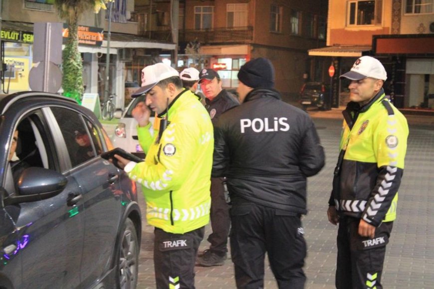 Gönen'de asayiş, trafik ve narkotik denetimlerinde ceza yağdı