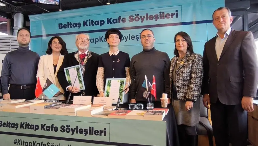 Beşiktaş Belediyesi Emre Kongar ve Zülal Kalkandelen'i ağırladı