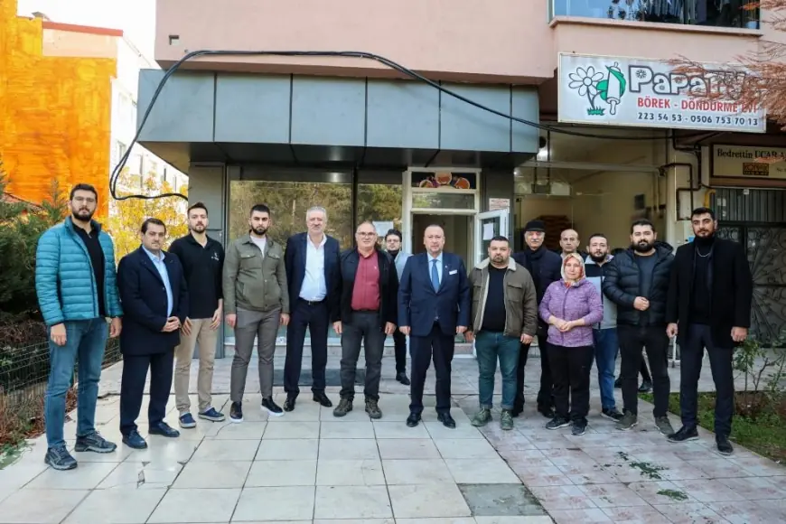 Başkan Yalım esnaflarla bir araya geldi
