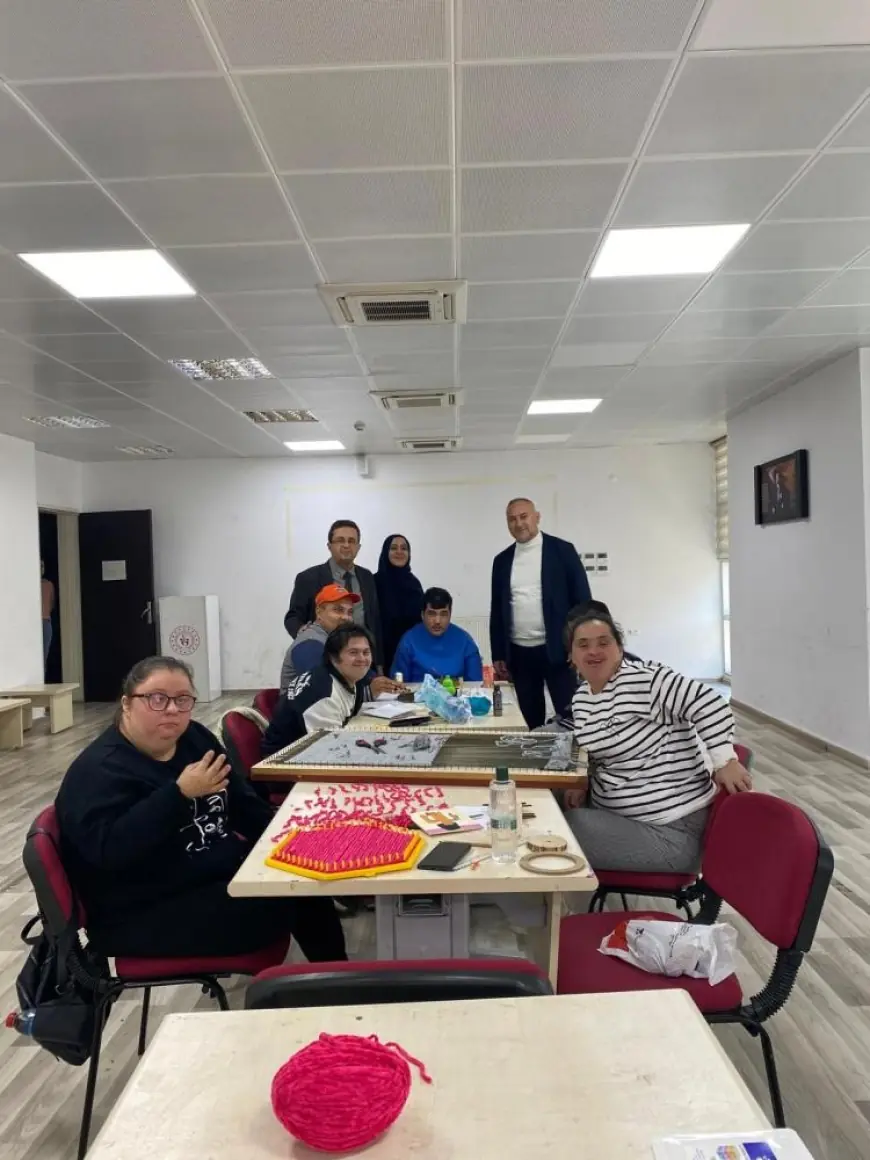 Menteşe Halk Eğitimi Merkezi'nden özel bireylere destek