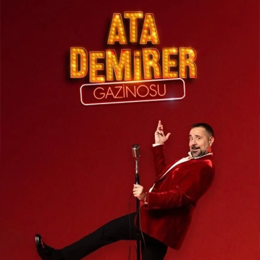 Ata Demirer eski gazino gecelerini hatırlatan gösterisiyle Bostancı Gösteri Merkezi'nde