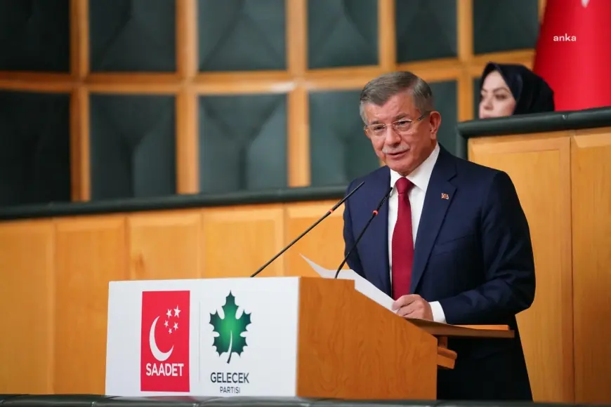 Saadet-Gelecek grup toplantısı... Ahmet Davutoğlu: Suriye'de şimdi savaş vakti değil diplomasi vakti