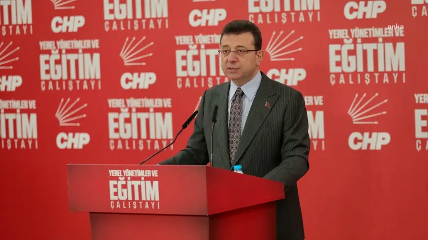 İmamoğlu: “İktidar, net olarak şöyle bakıyor meselelere...'Önümüzdeki seçimi düşünüyorum, gerisi benim için teferruat’ anlayışı”