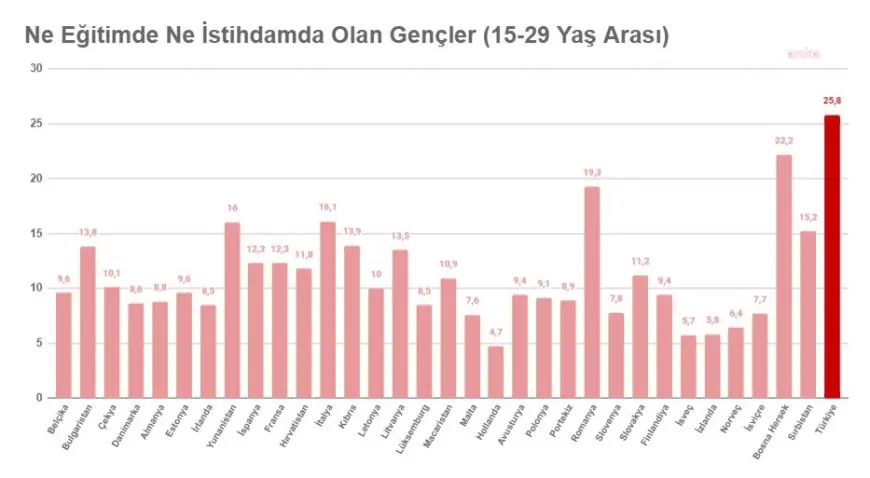 İPA Başkanı Gökçe: "Ne eğitimde ne istihdamda olan gençlerimizin nüfusu İzmir dahil 79 ilin nüfusundan büyük"