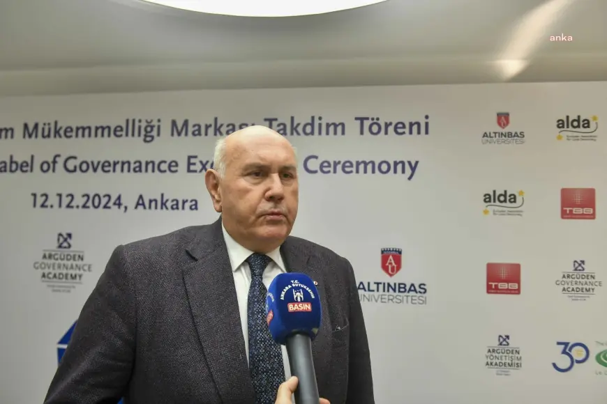 Ankara Büyükşehir Belediyesi, ikinci kez “Avrupa Yönetişim Mükemmelliği Markası” ödülünü kazandı… Mansur Yavaş: “Geleceğe emin adımlarla ilerliyoruz”