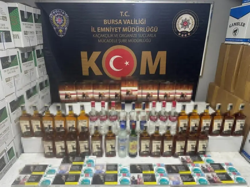 Bursa’da 2024’te 9 Bin 865 Litre Sahte Alkol Ele Geçirildi