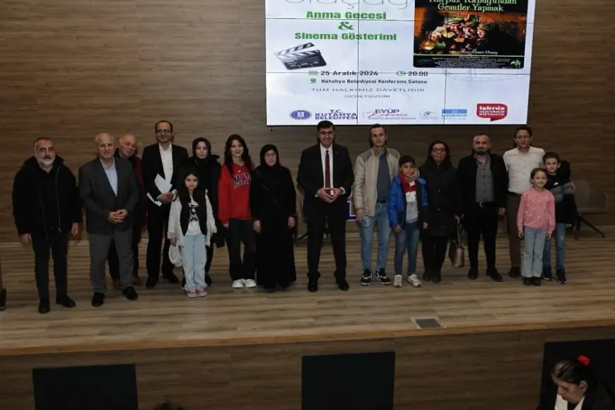 Kütahya'da 'Ahmet Uluçay'ı anma gecesi' duygusal anlara sahne oldu