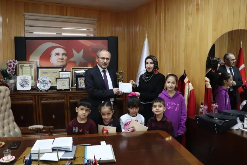 Elazığ’da öğrencilerden Filistin'e destek