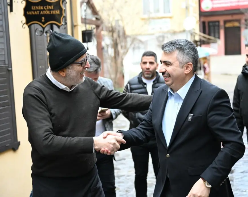 Yıldırım Belediye Başkanı Yılmaz'dan Irgandı Köprüsü'ne ziyaret