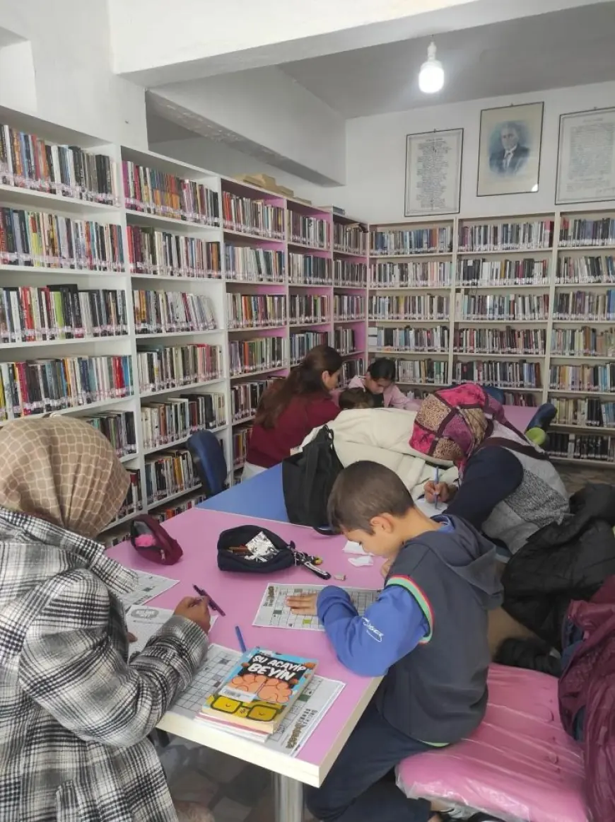 Mersin'de 'Resimli Çengel Bulmaca' etkinliği düzenlendi