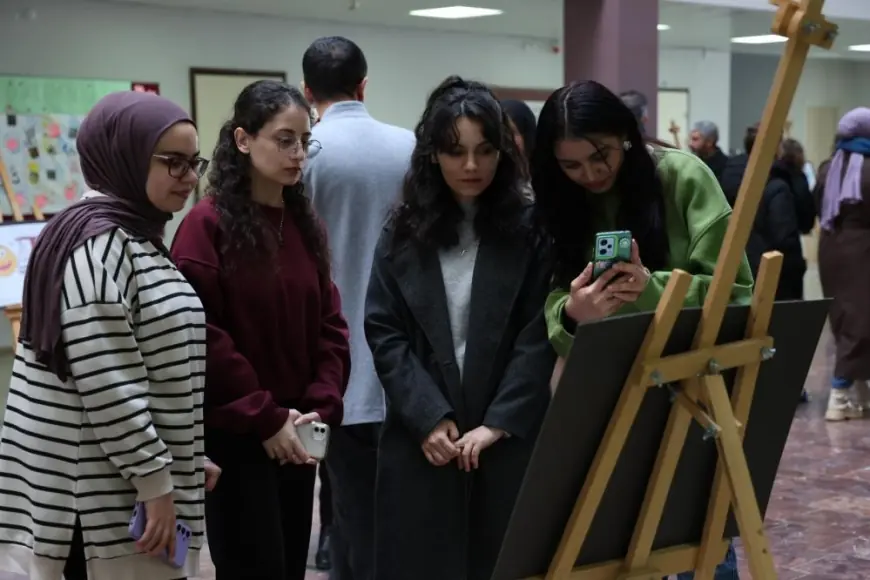 Çocuk resimlerinde eşitsizlik olgusu sergisi ziyarete açıldı