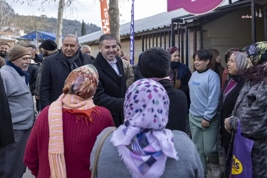 Mezitli Belediye Başkanı Tuncer, mahalle ziyaretlerine devam ediyor