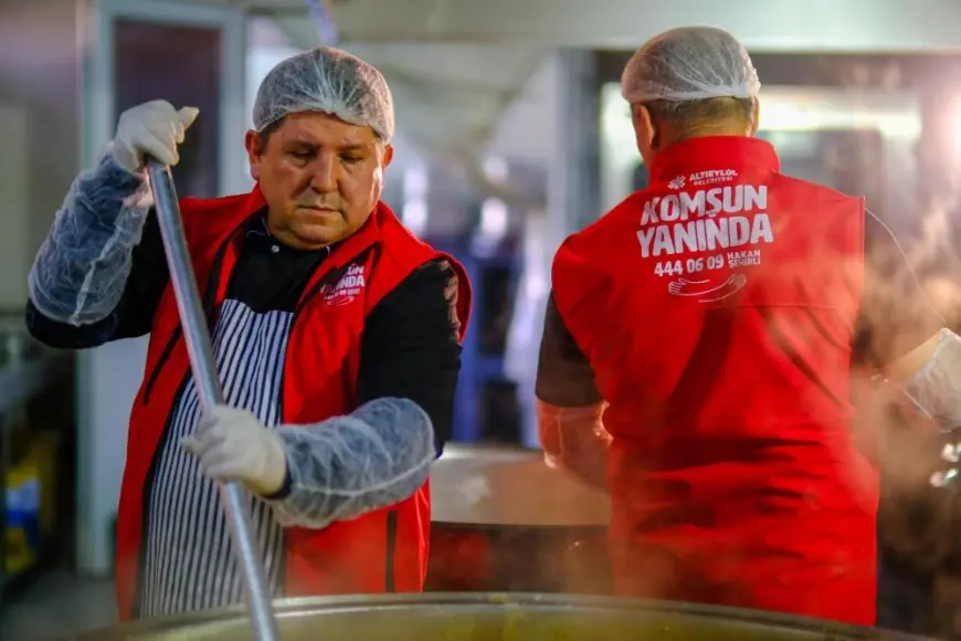 Altıeylül Belediyesi'nden ramazan ayında komşu sofrası