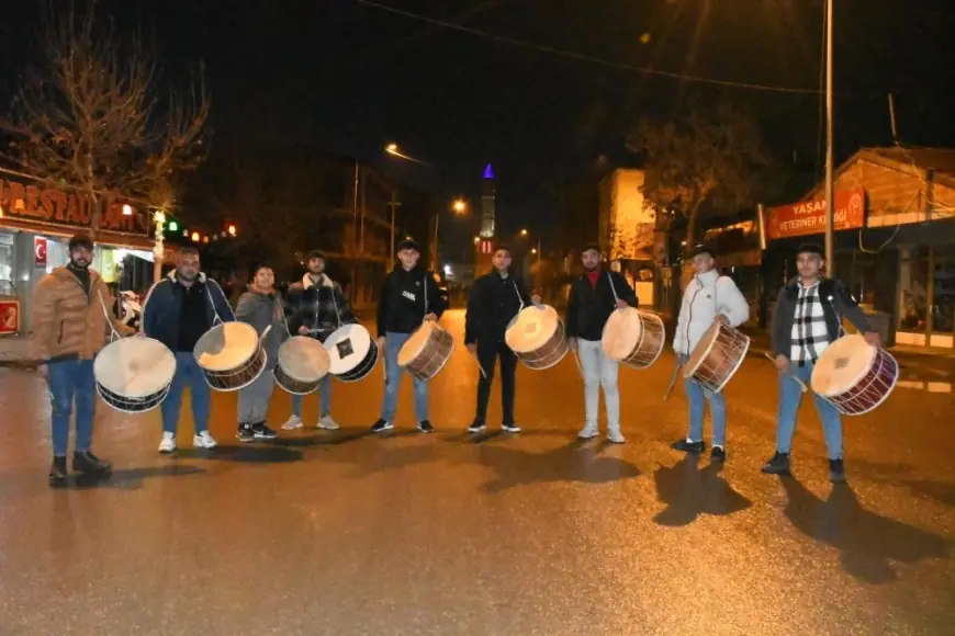 Yozgat'ta davulcular mesailerine başladı