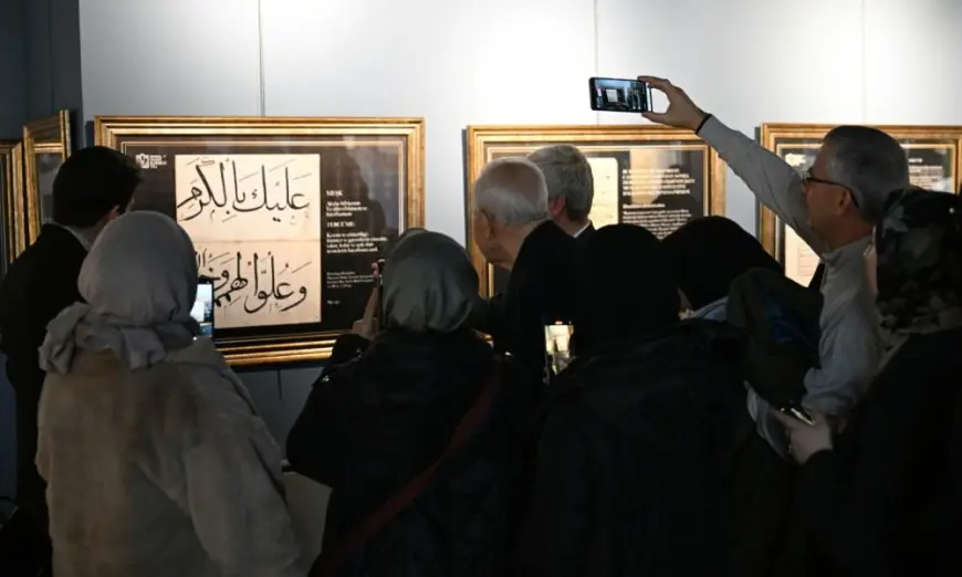 Mutasavvıf İsmail Hakkı Bursevi'nin kaleminden çıkan eserler sanatseverlerle buluştu