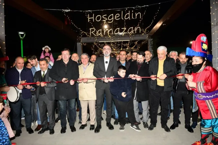 Kestel'de Ramazan Sokağı açıldı