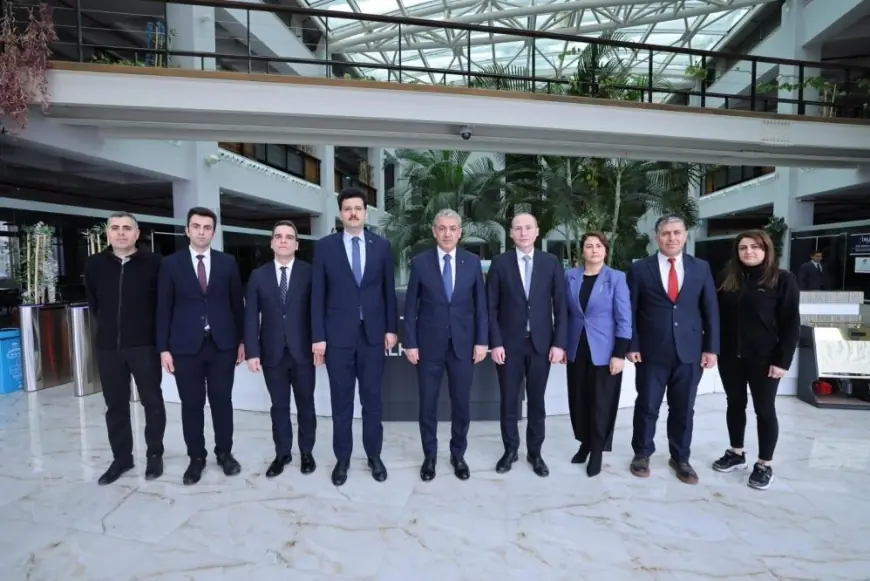 Mardin Valisi Akkoyun'dan DİKA'ya ziyaret