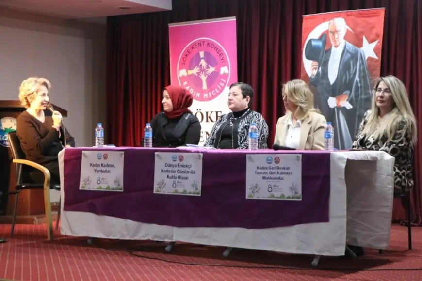 Söke'de iş kadınları deneyimlerini paylaştı