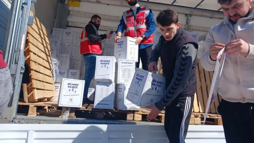 İhtiyaç sahiplerine 5 bin 555 Ramazan kolisi