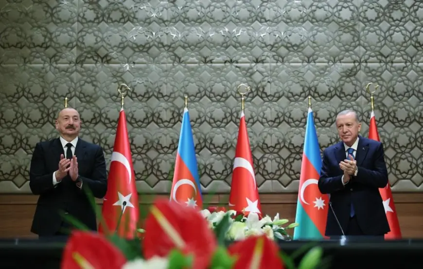 Cumhurbaşkanı Erdoğan: "Türkiye ve Azerbaycan, barışın, huzurun ve refahın tarafındadır."