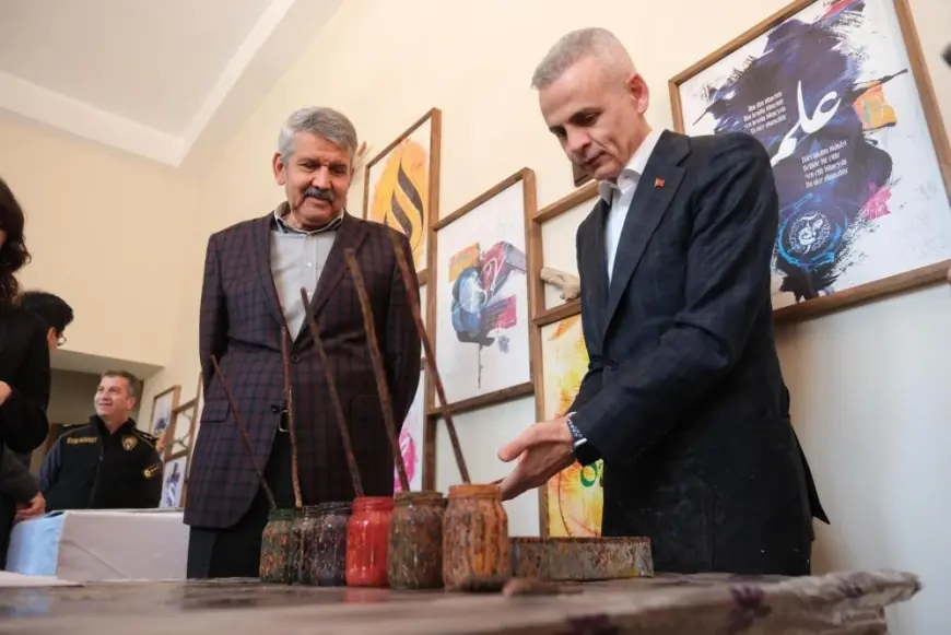 Karaman'da YEDAM Atölye sergisi açıldı