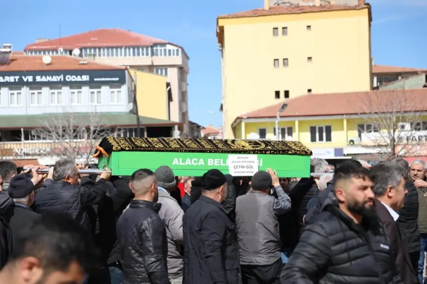 Hayatını kaybeden belediye personeli defnedildi