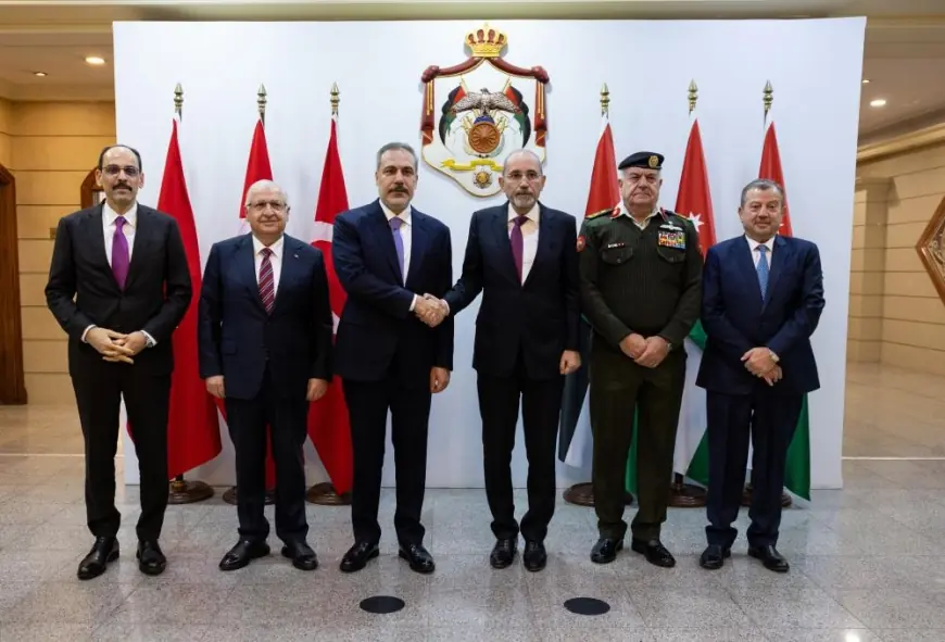 Dışişleri Bakanı Fidan, Milli Savunma Bakanı Güler ve MİT Başkanı Kalın "Türkiye - Ürdün 3+3 Toplantısı"na katıldı