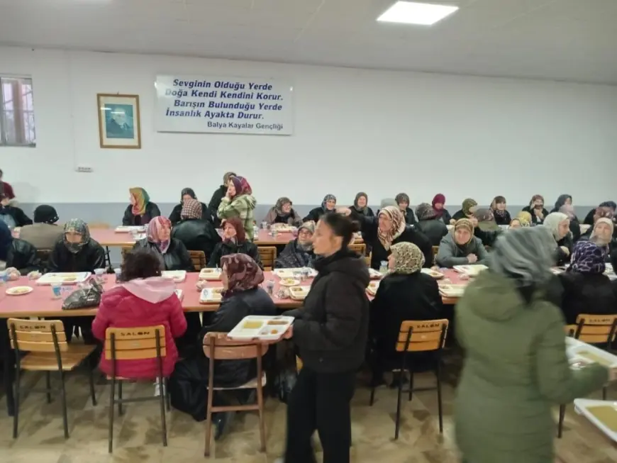 Balya Kayalar'da geleneksel Ramazan iftarı yapıldı