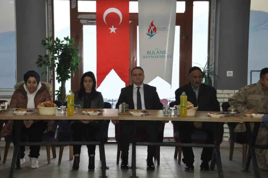 Kaymakam Koşansu, şehit ve gazi aileleriyle iftarda buluştu