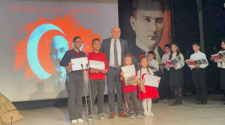 Tavşanlı'da İstiklal Marşı'nın Kabulünün 104'üncü yılı kutlandı