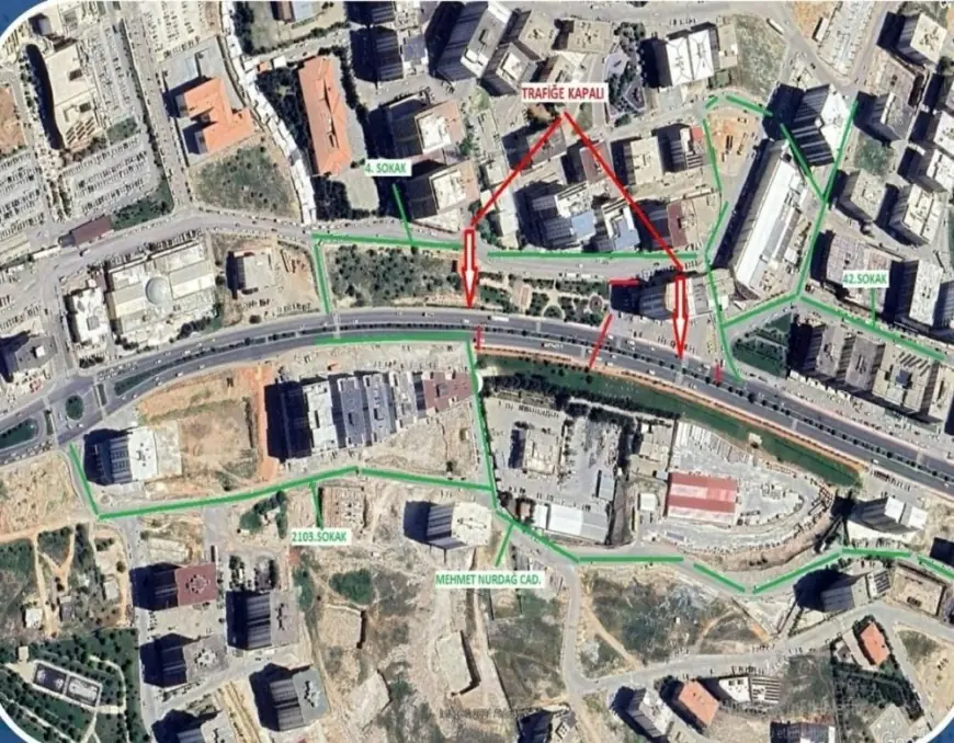 Mardin'de içme suyu çalışmaları nedeniyle bazı noktalar trafiğe kapatılacak