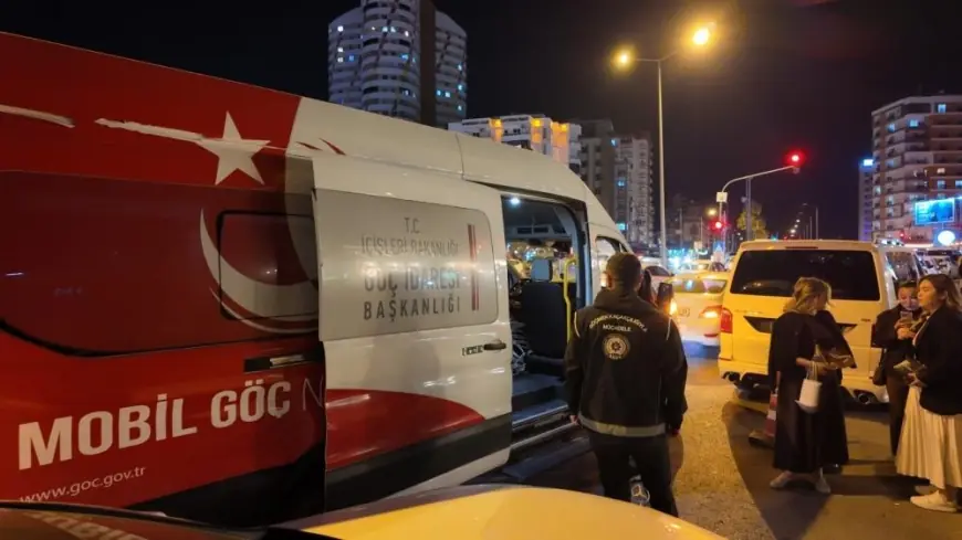 Mersin'de işletmelere düzensiz göçmen denetimi