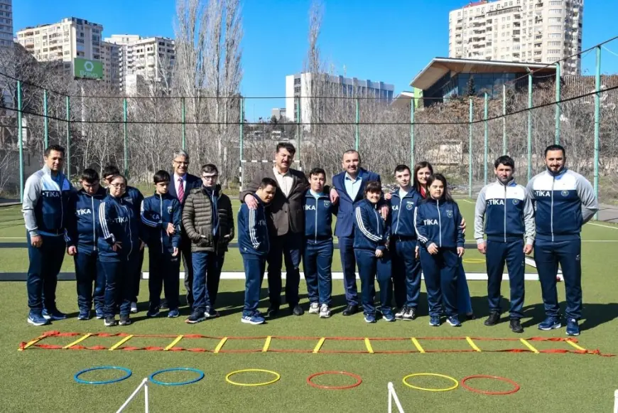 TİKA'dan Azerbaycan'da down sendromlu sporculara destek