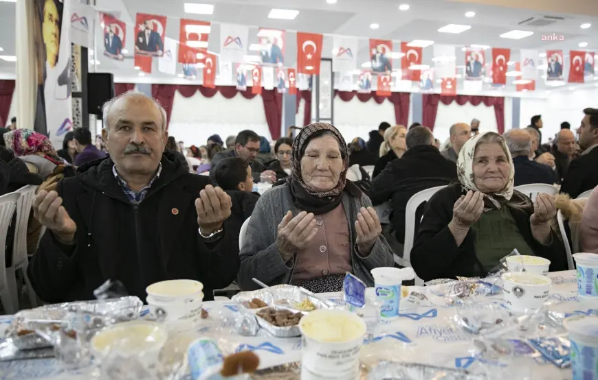 Mersin Büyükşehir Belediyesi’nden Aydıncık’ta iftar programı