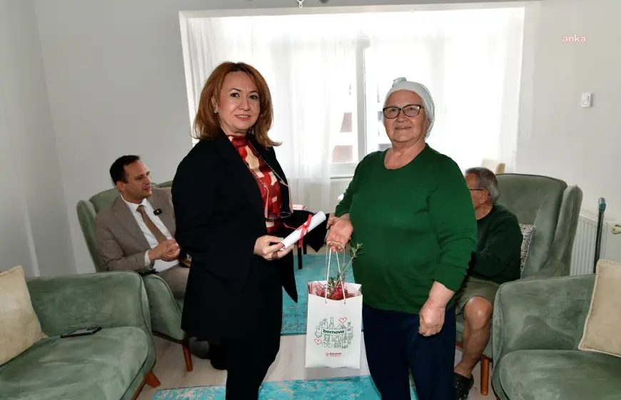 Bornova Belediye Başkanı Eşki, Yaşlılara Saygı Haftası’nda büyükleri unutmadı