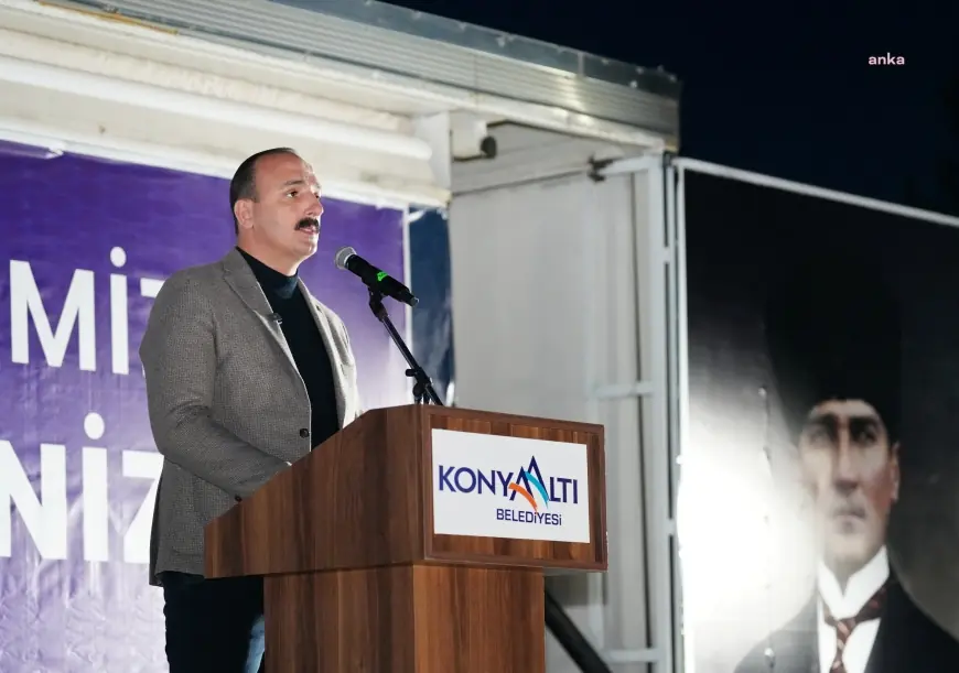 Konyaaltı Belediye Başkanı Kotan, Çakırlar Kapalı Pazar Yeri’nde vatandaşlar ile buluştu