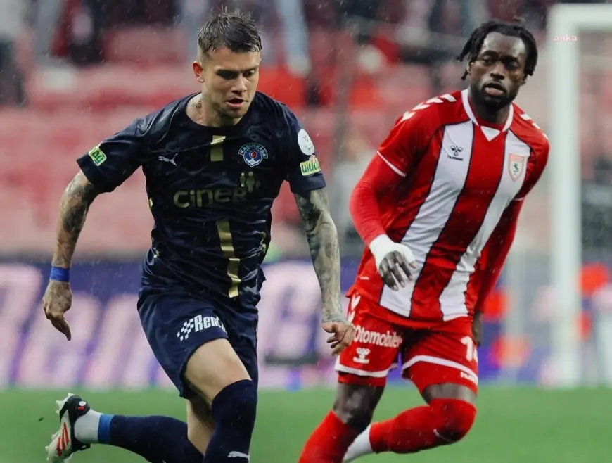 Samsunspor, sahasında Kasımpaşa’ya 2-0 mağlup oldu