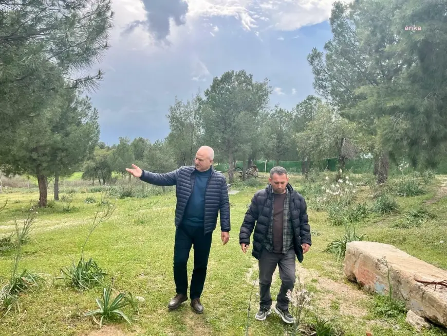 Çine Belediye Başkanı Kıvrak, devam eden çalışmaları yerinde inceledi